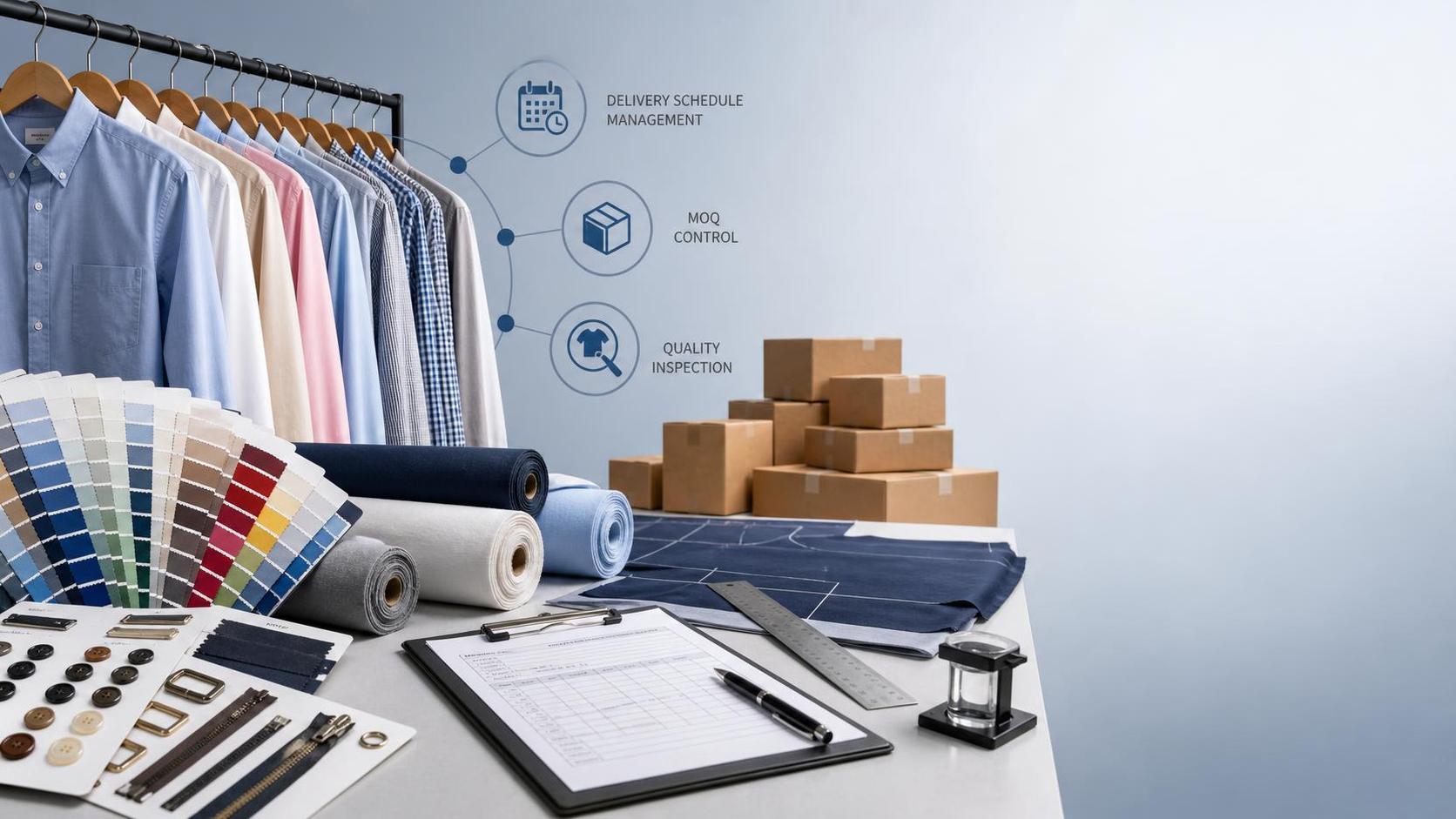 How to Evaluate an Apparel OEM Factory for Lead Time, MOQ, and Quality Control