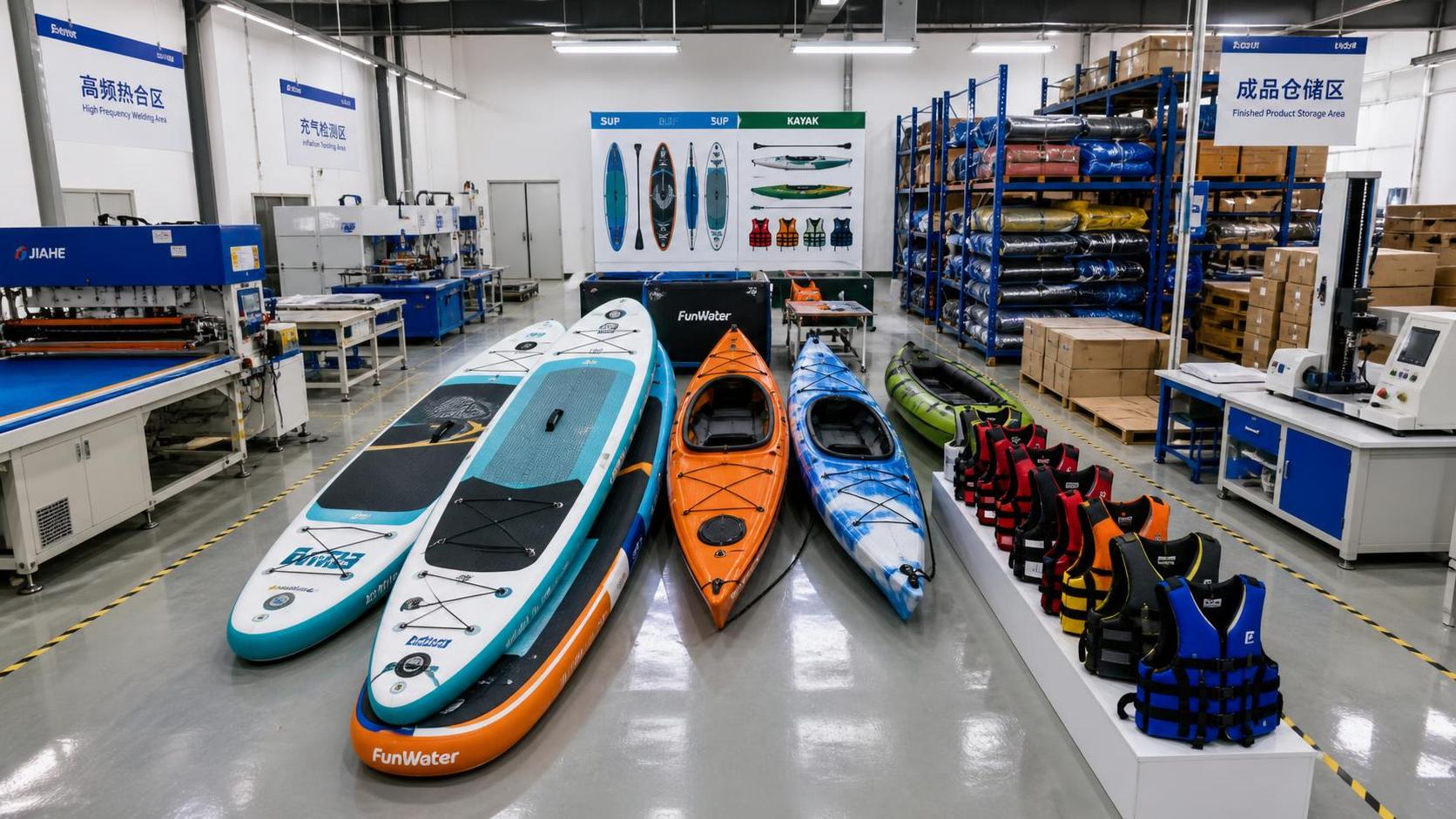 What factors have the greatest impact on water sports equipment manufacturing plant cost?