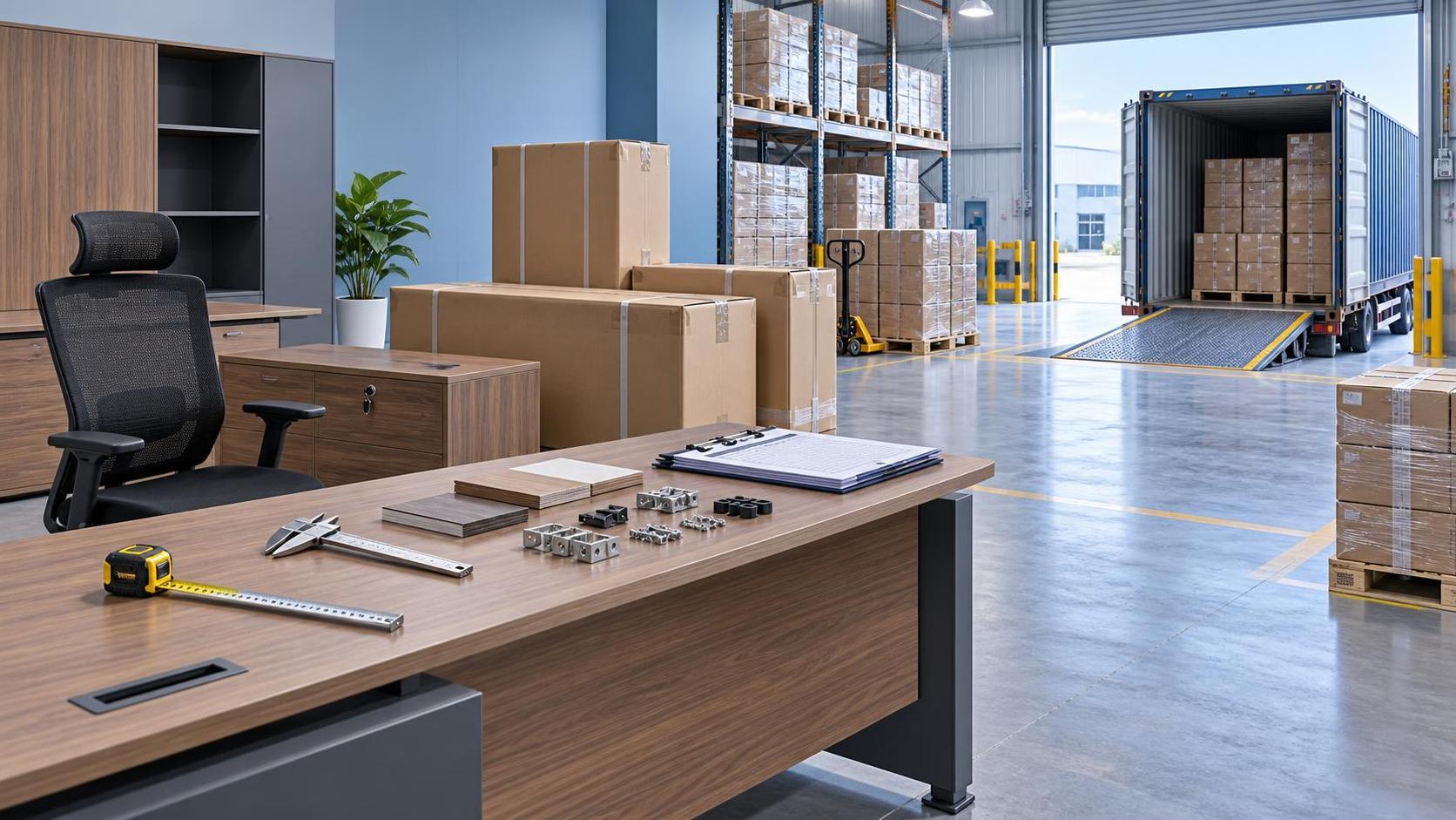 How to verify an office furniture exporter's quality control process