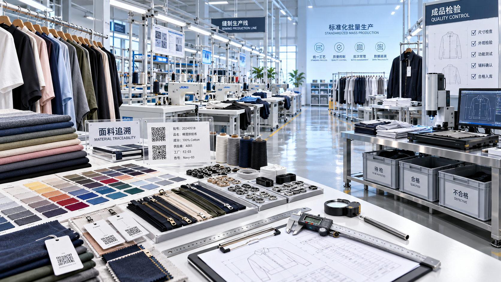 How to verify apparel manufacturing standards before placing an order