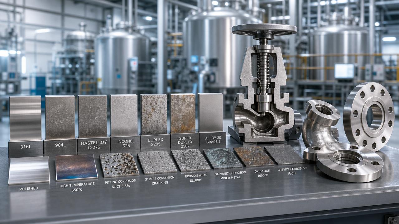 Metal alloys selection mistakes that shorten service life
