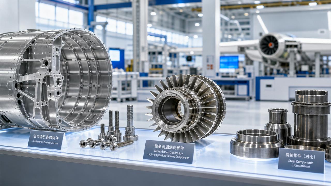When non-ferrous alloys outperform steel in aerospace parts