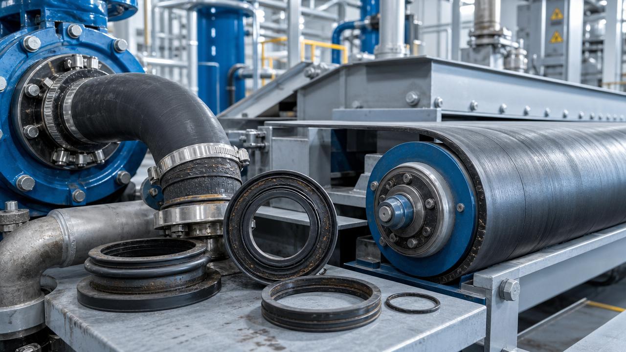 What rubber science reveals about heat and wear failures