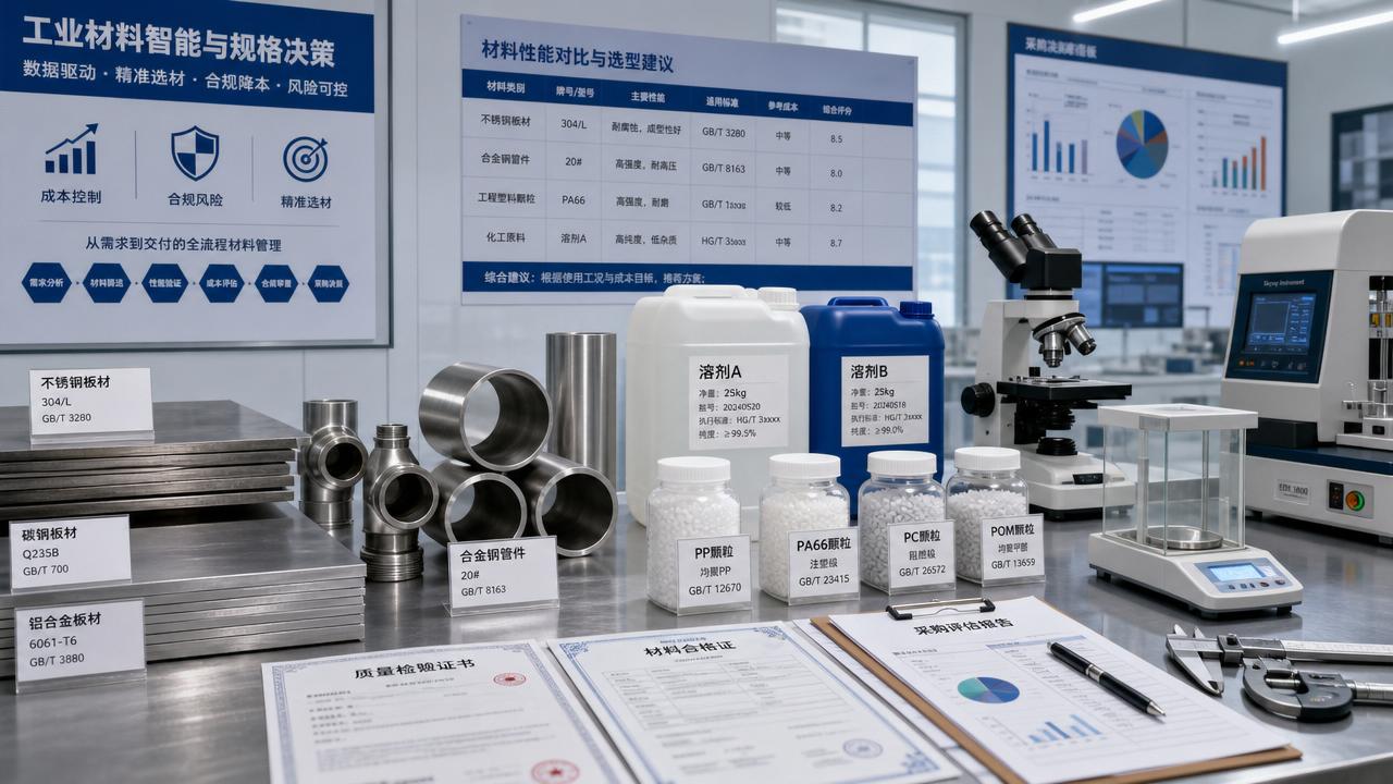 Industrial Material Intelligence and the Cost of Bad Specs