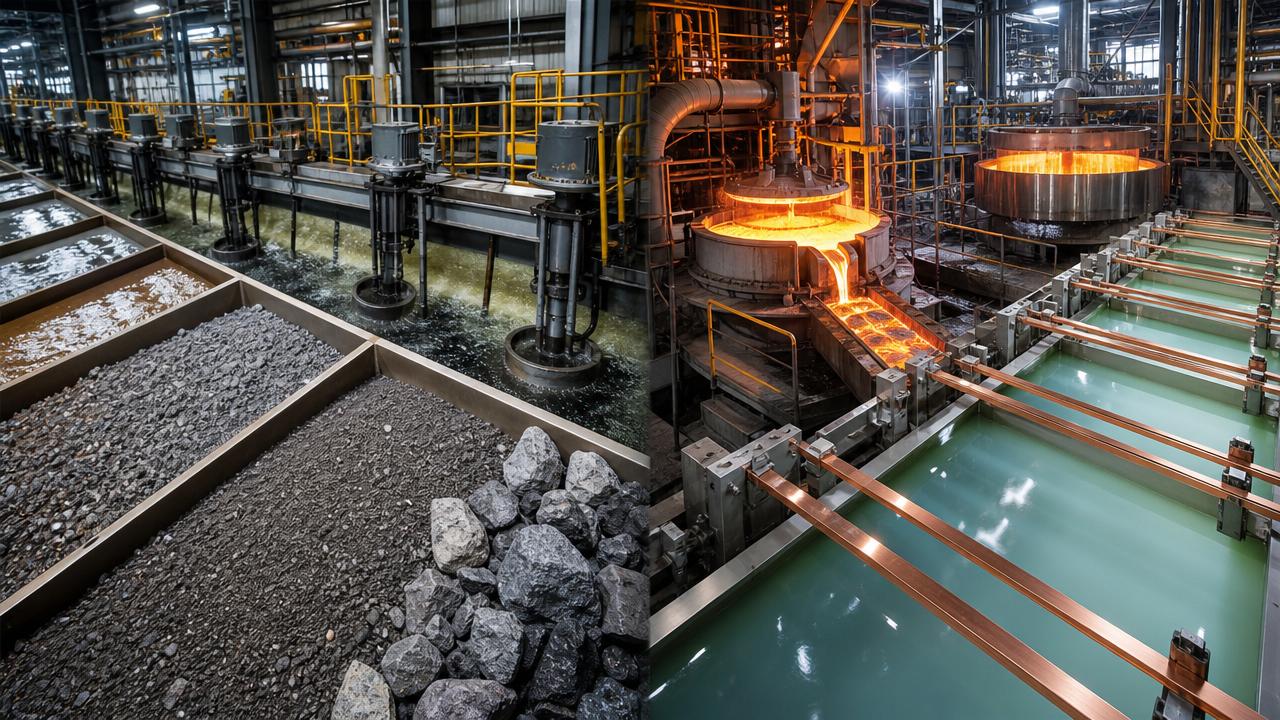 Why metallurgical processes create uneven recovery rates