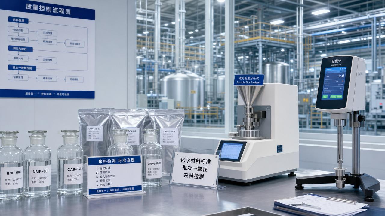 How chemical material standards affect batch consistency