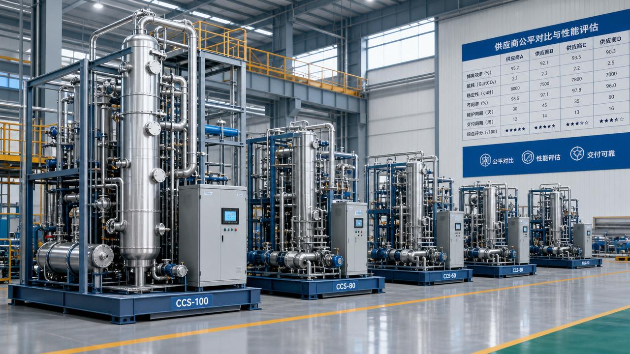 How to compare carbon capture equipment suppliers fairly