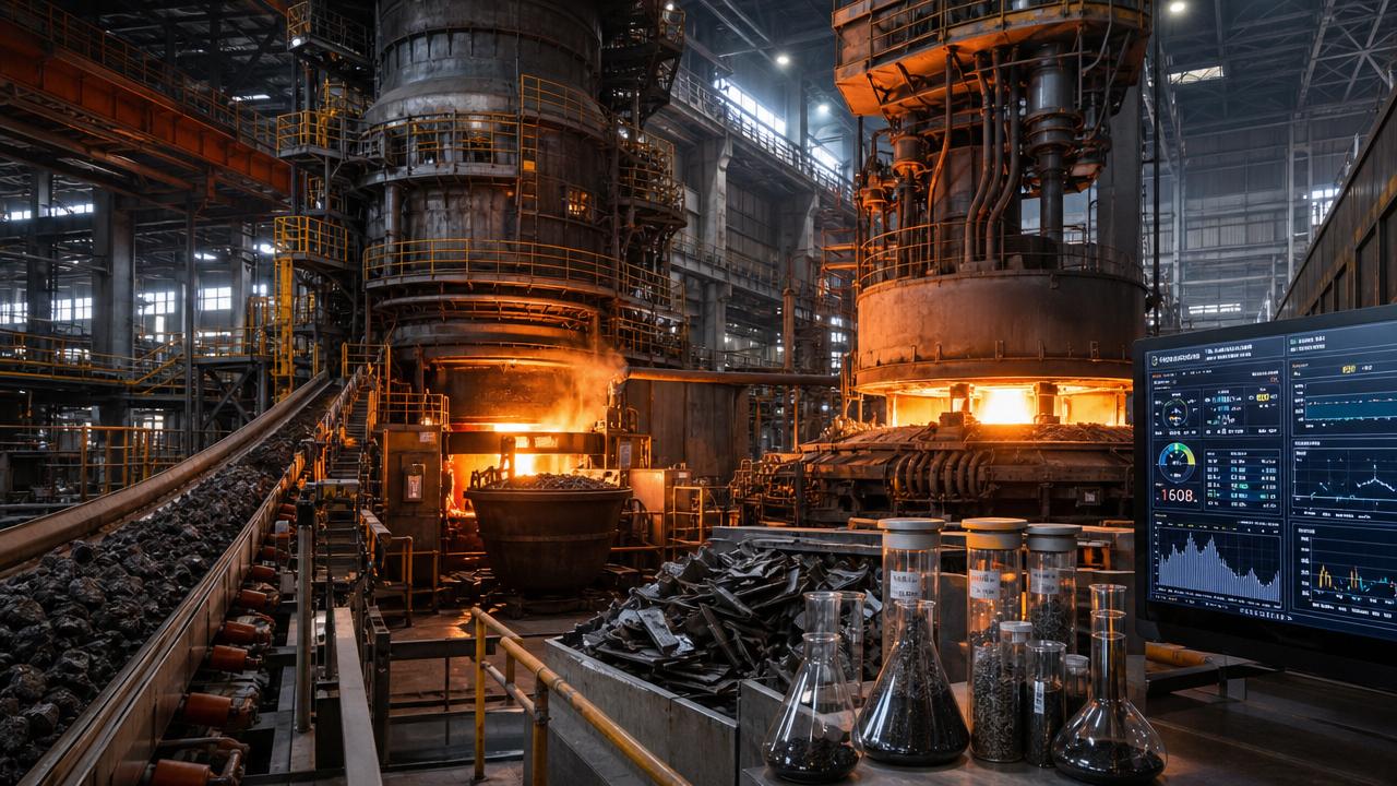 Ferrous metallurgy process optimization starts with data