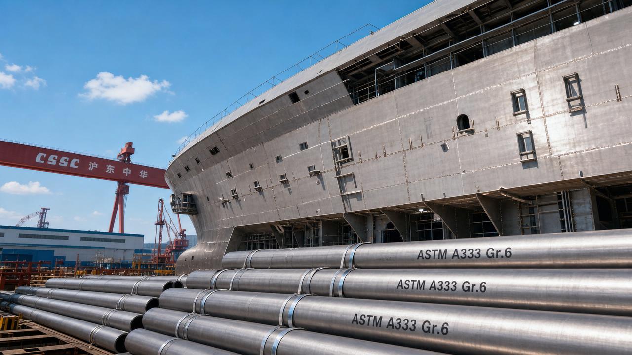 China's Shipbuilding New Orders Up 195.2% YoY, Boosting High-End Steel Alloys & Pipeline Tech Exports