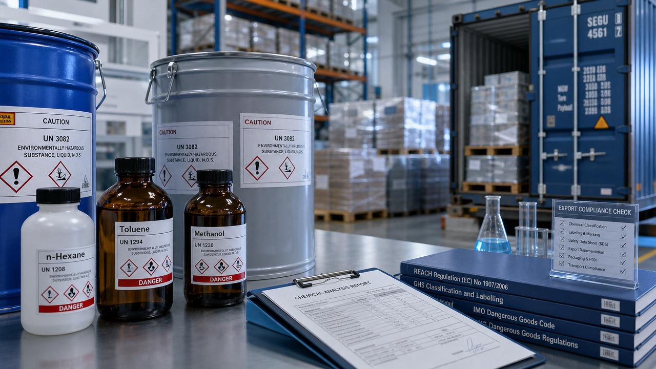 What chemical standards matter most in export compliance