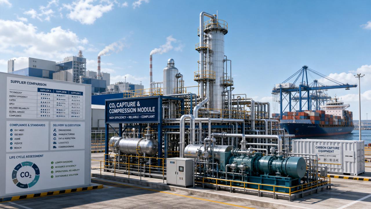 How to compare carbon capture equipment suppliers wisely
