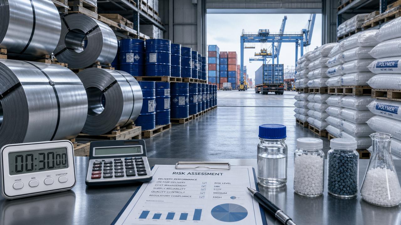Raw Material Supply Chain Risks: How to Assess Lead Time, Cost, and Reliability
