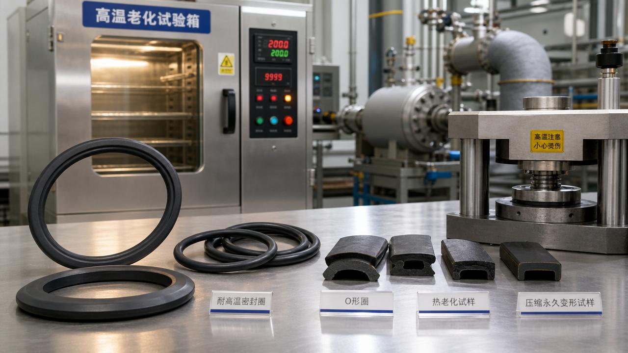 Rubber Science for High-Temperature Applications: How Heat Aging and Compression Set Affect Material Choice