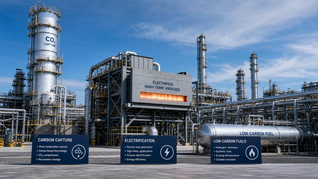 Industrial Decarbonization Technology Providers: How to Compare Capture, Electrification, and Fuel-Switch Options