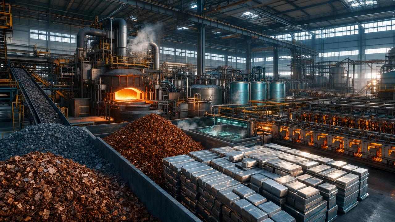 Metallurgical Processes Explained: Main Stages, Material Flow, and Process Differences