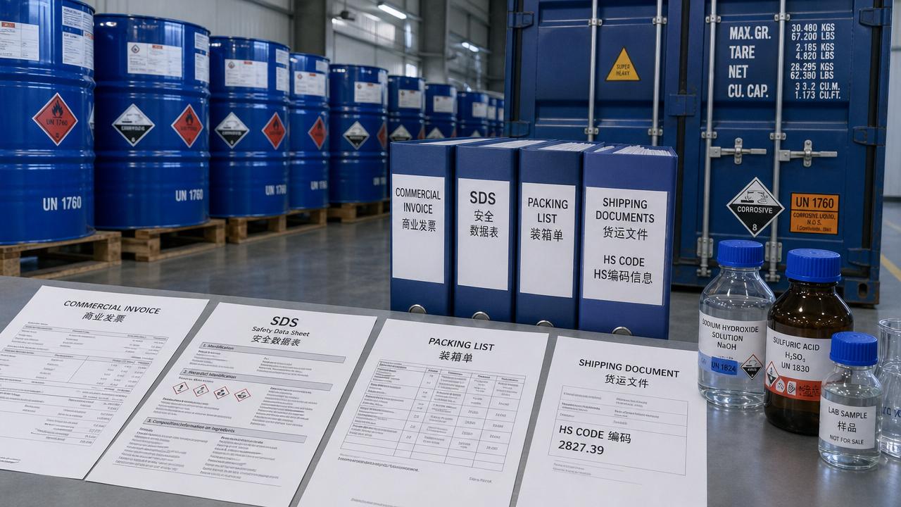 Chemical Trade Compliance Checklist: Key Export Documents, HS Codes, and Risk Points