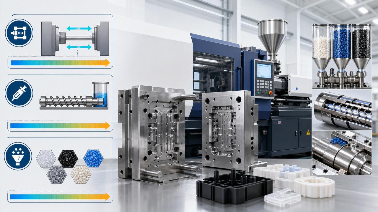 Injection Molding Machine Selection: What Tonnage, Shot Size, and Resin Range Matter Most?