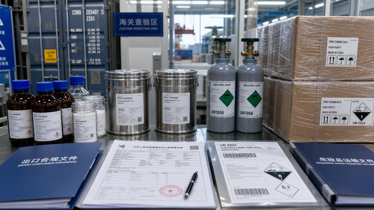 China Customs Rolls Out 2026 Fine Chemicals Export Guide