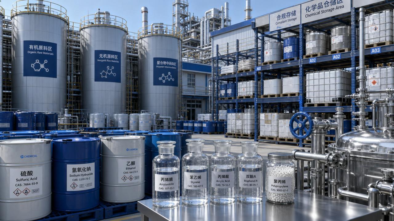 Chemical Raw Materials Explained: Main Types, Key Specs, and Common Industrial Uses