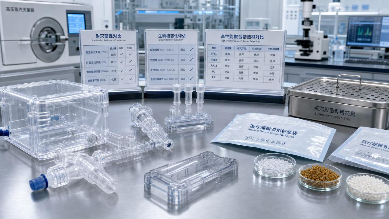Plastics Innovation for Medical Applications: How to Choose Materials for Sterilization and Biocompatibility