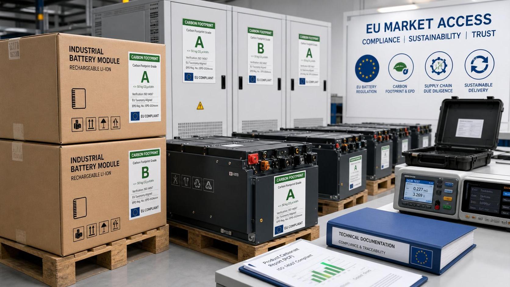 EU Battery Carbon Labels Become Mandatory in August