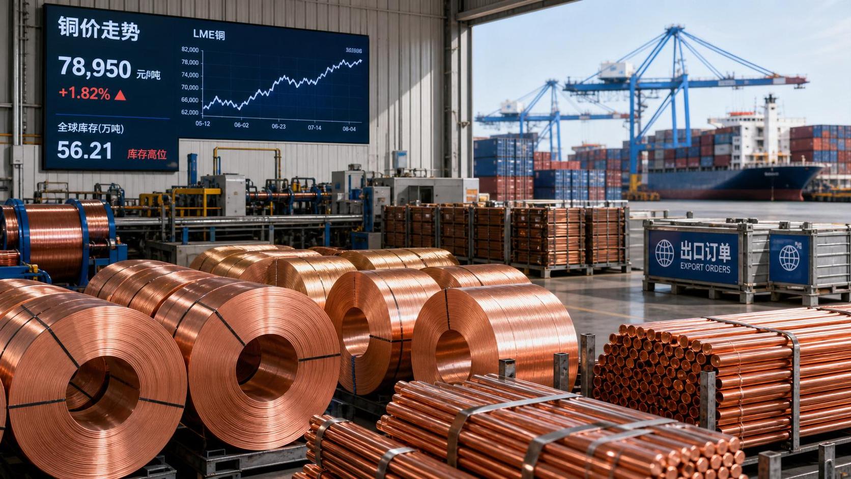LME Copper Drops $124 as COMEX Stocks Hit Record High