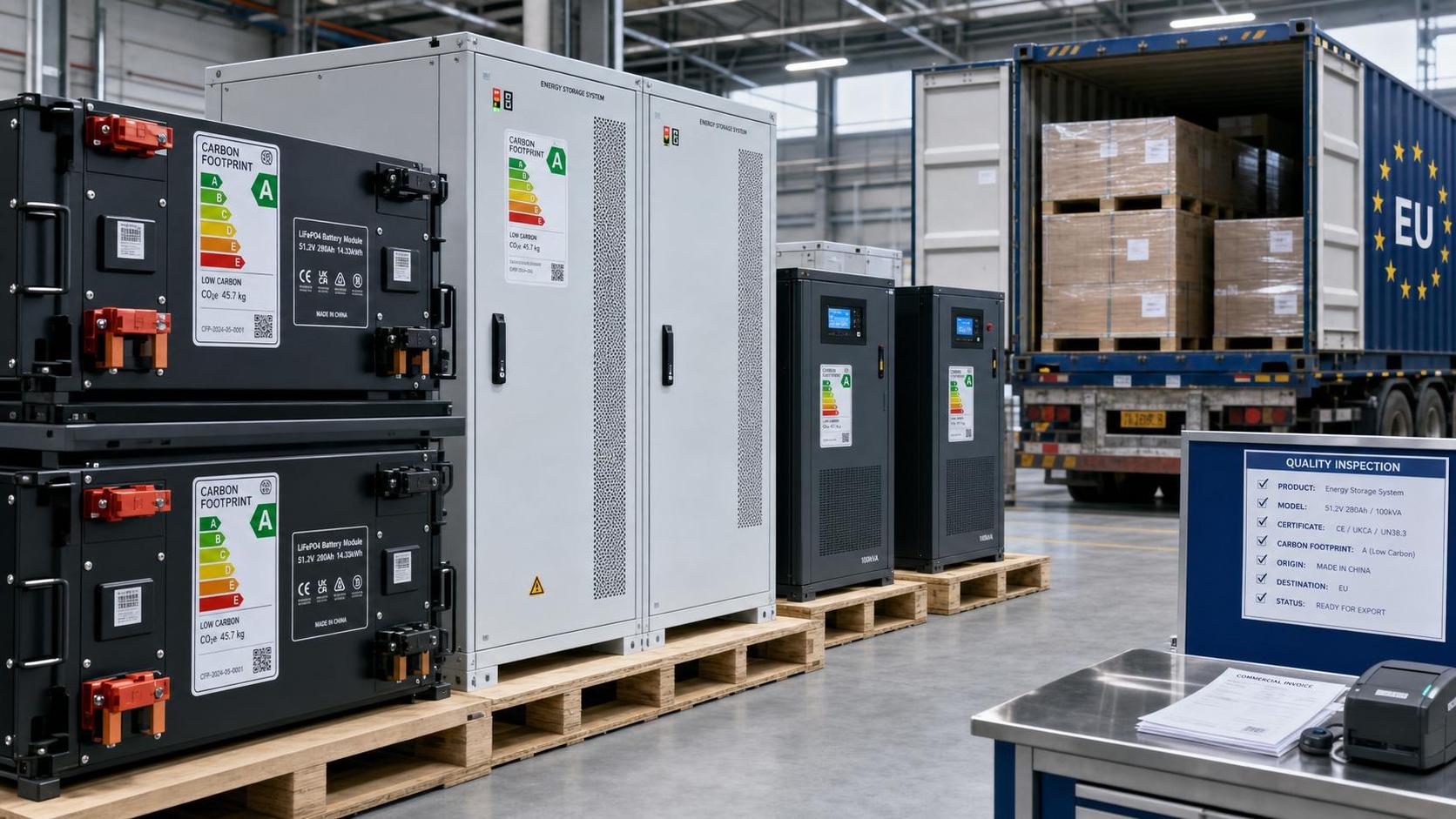EU Carbon-Footprint Labels Become Mandatory for Industrial Batteries