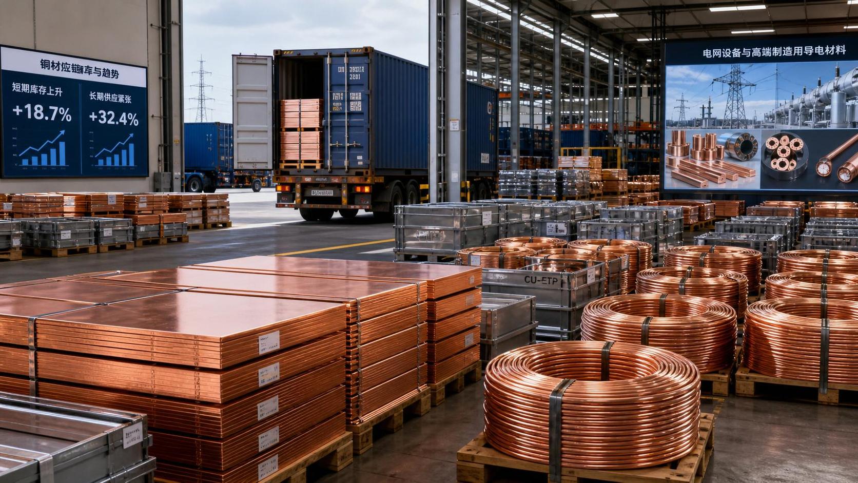 COMEX Copper Stocks Hit 820,000 Tons as Short-Term Pressure Meets Long-Term Tightness