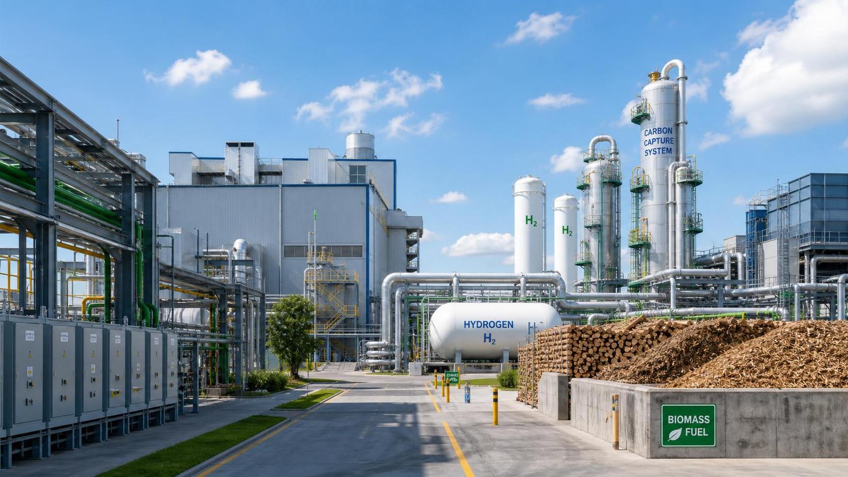 Industrial Decarbonization Options Compared: Electrification, Hydrogen, CCUS, and Biomass