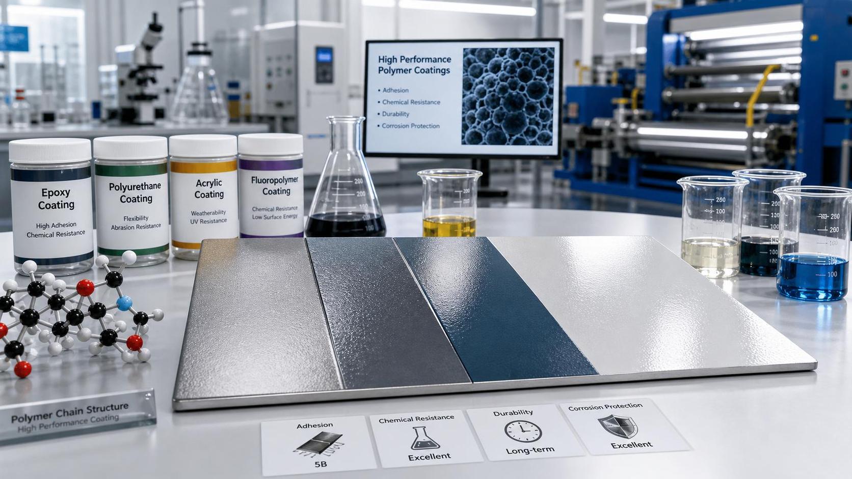 Polymer Science for Coatings Explained: How Structure Affects Adhesion and Durability