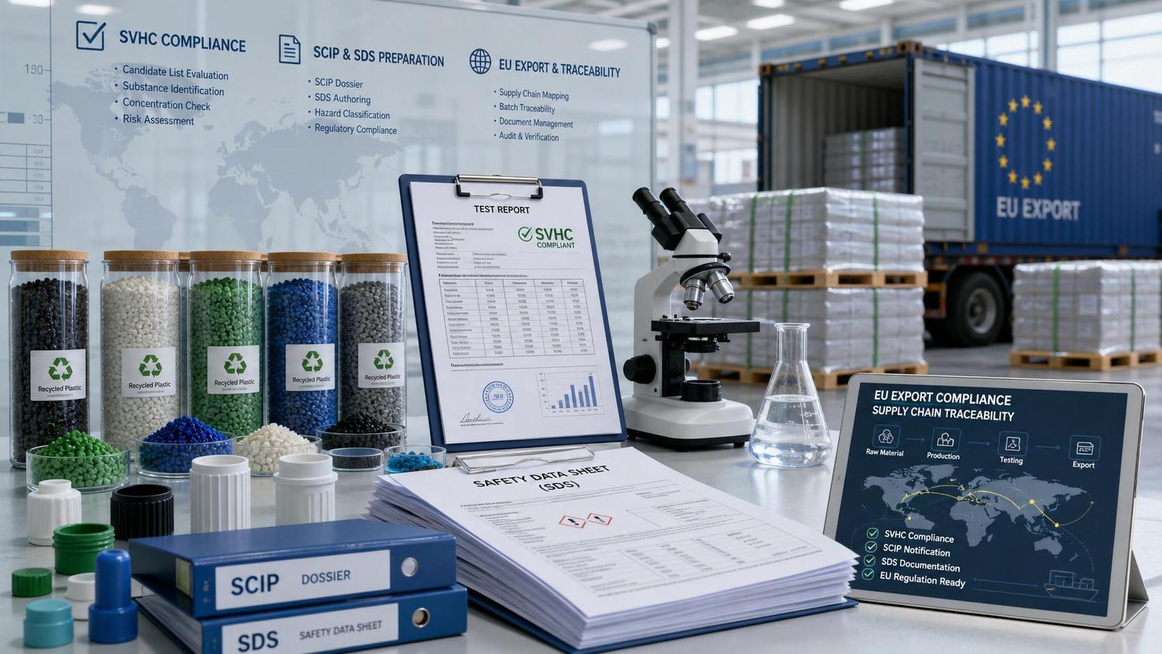 EU REACH Adds 12 SVHCs Ahead of Recycled Plastics Disclosure Deadline
