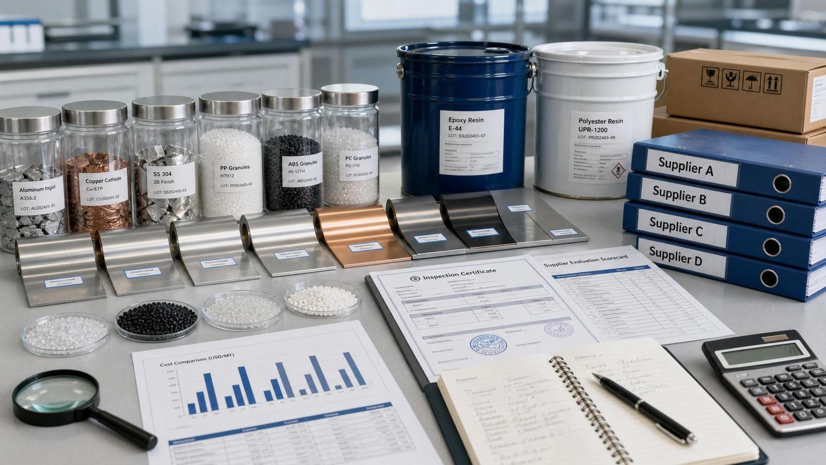 How to Use an Industrial Raw Material Database for Supplier Screening and Cost Comparison