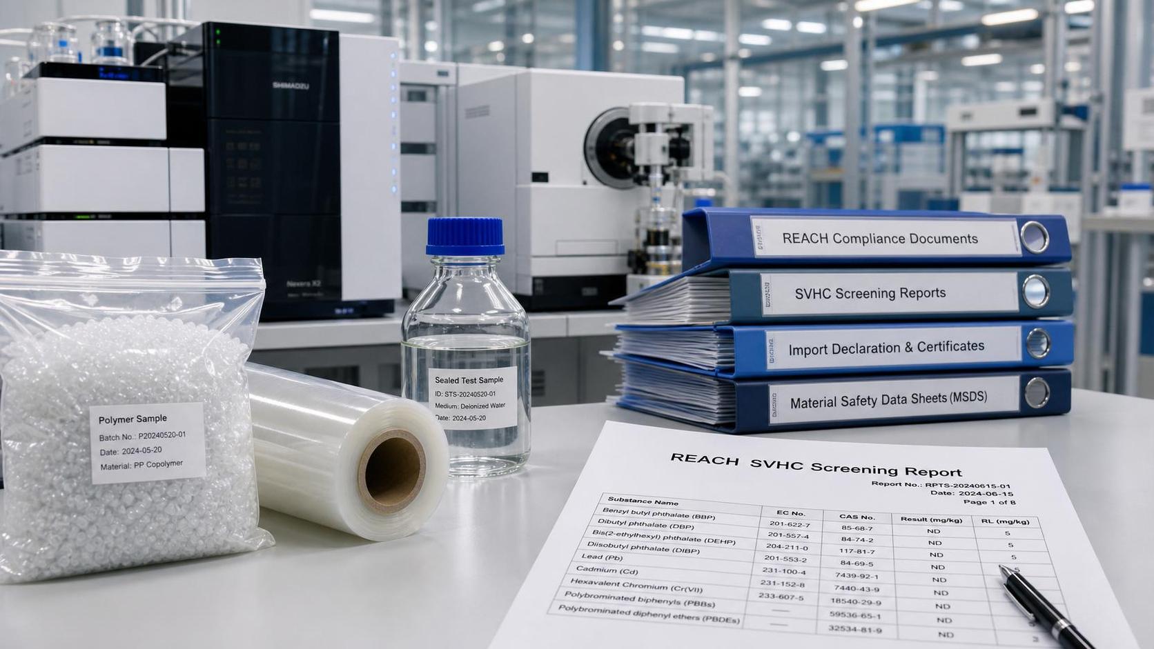 Polymer Materials REACH Compliance: What Documents and Test Data Importers Need