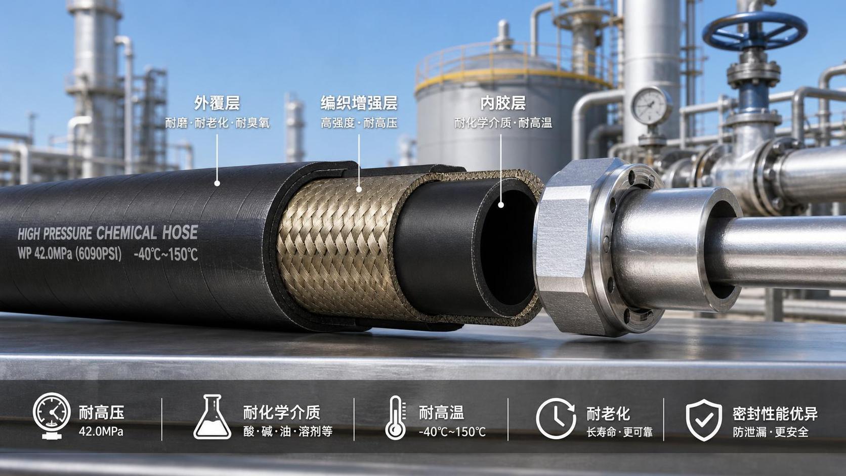 Rubber Science for Hoses: Which Material Properties Matter Most in Pressure Applications?