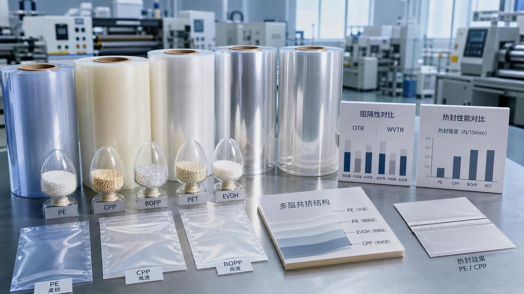 How to Choose Polymer Resins for Films Based on Barrier, Clarity, and Sealing Needs