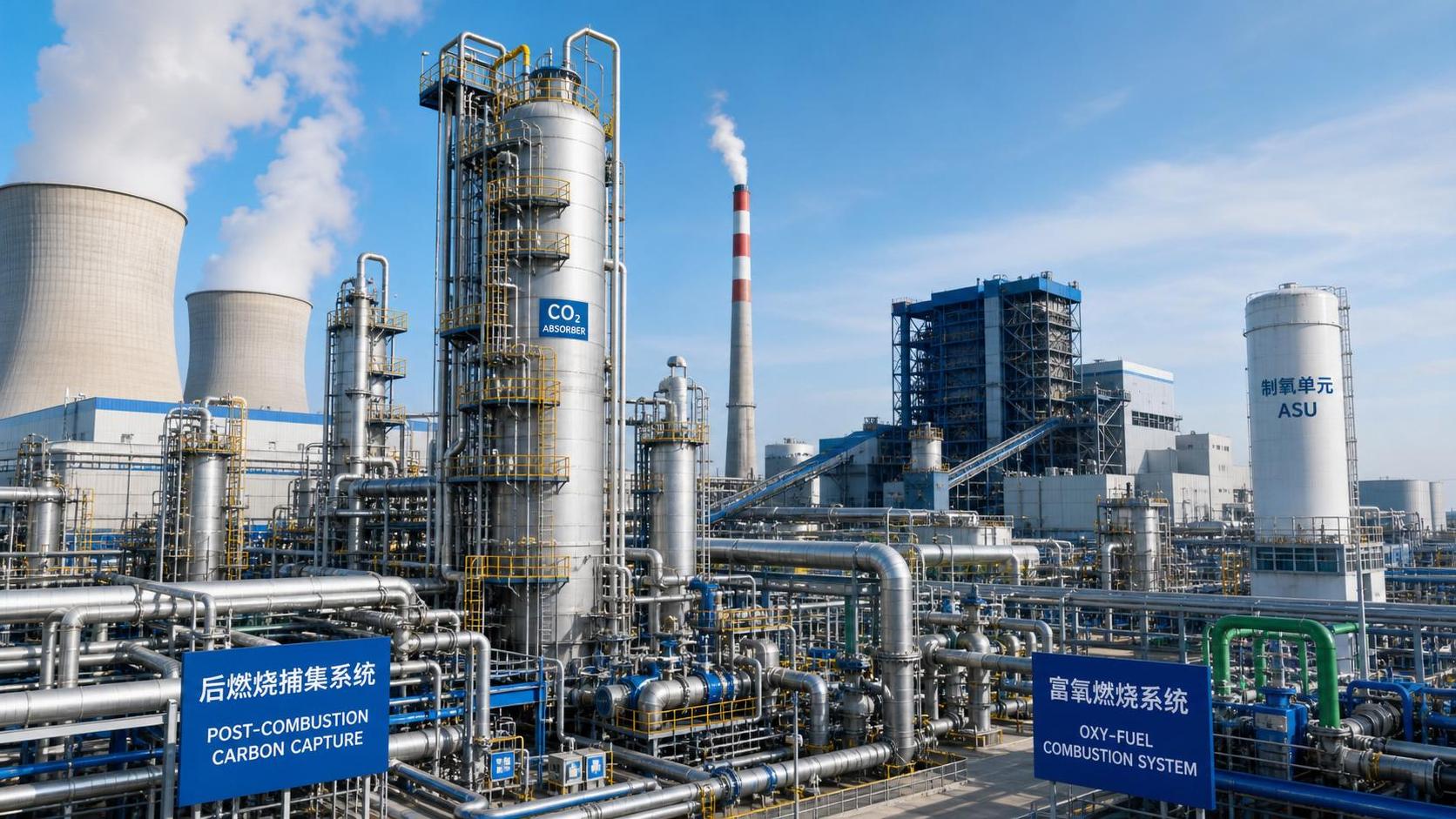 Carbon Capture Systems for Power Plants: Post-Combustion vs Oxy-Fuel Compared