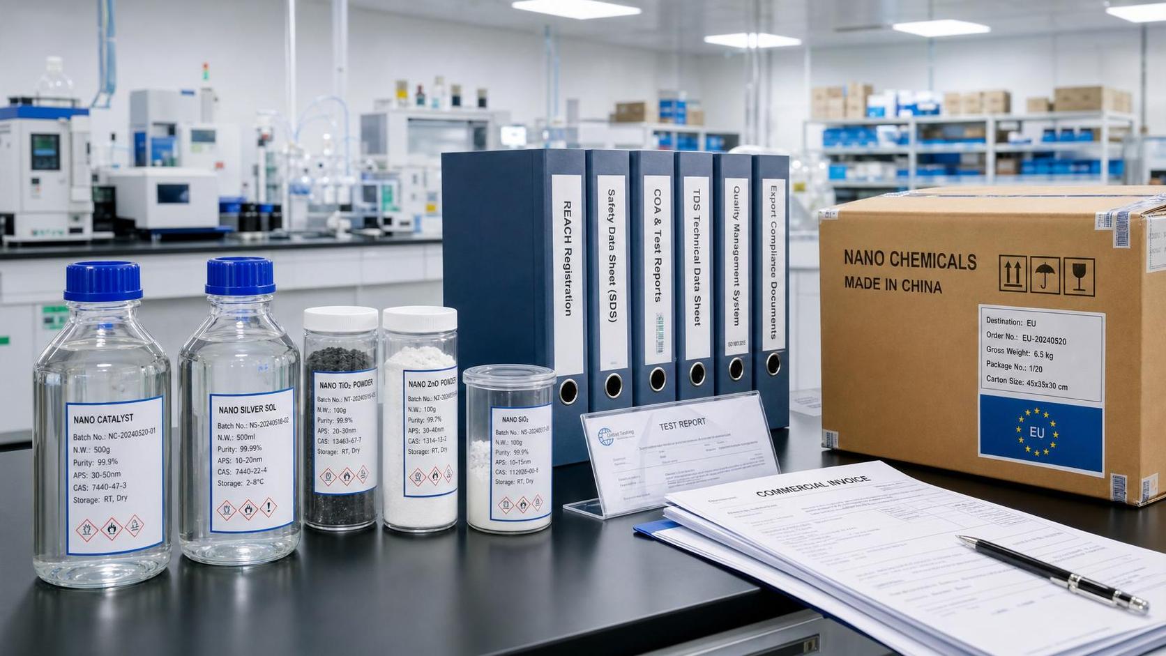 EU REACH Rule Takes Effect: Nano Safety Files Now Required for Fine Chemical Exports