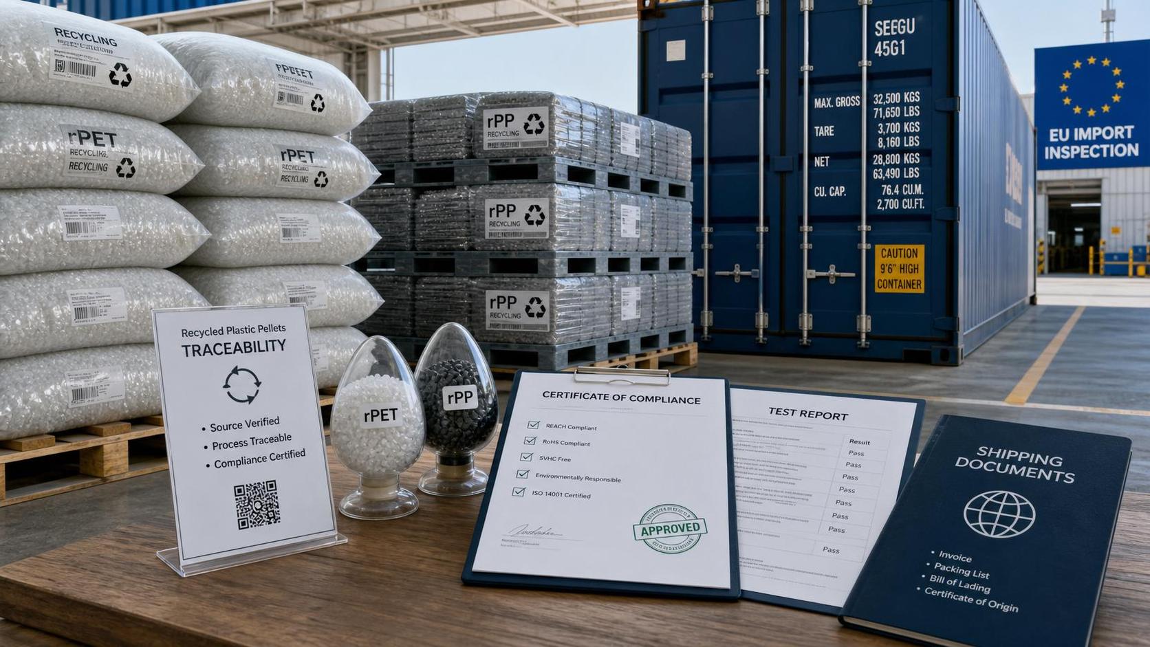 ECHA Sets Traceability Rule for Recycled Plastic Imports