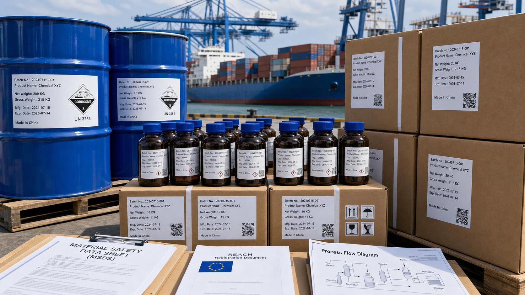 China Mandates EC-Codes for Fine Chemical Exports