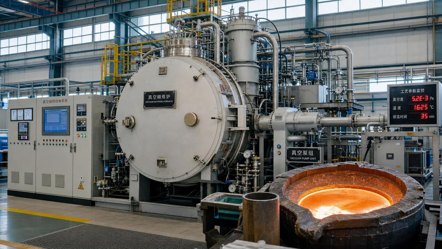 How to Select Vacuum Refining Systems for Metal Processing: Key Parameters and Process Fit