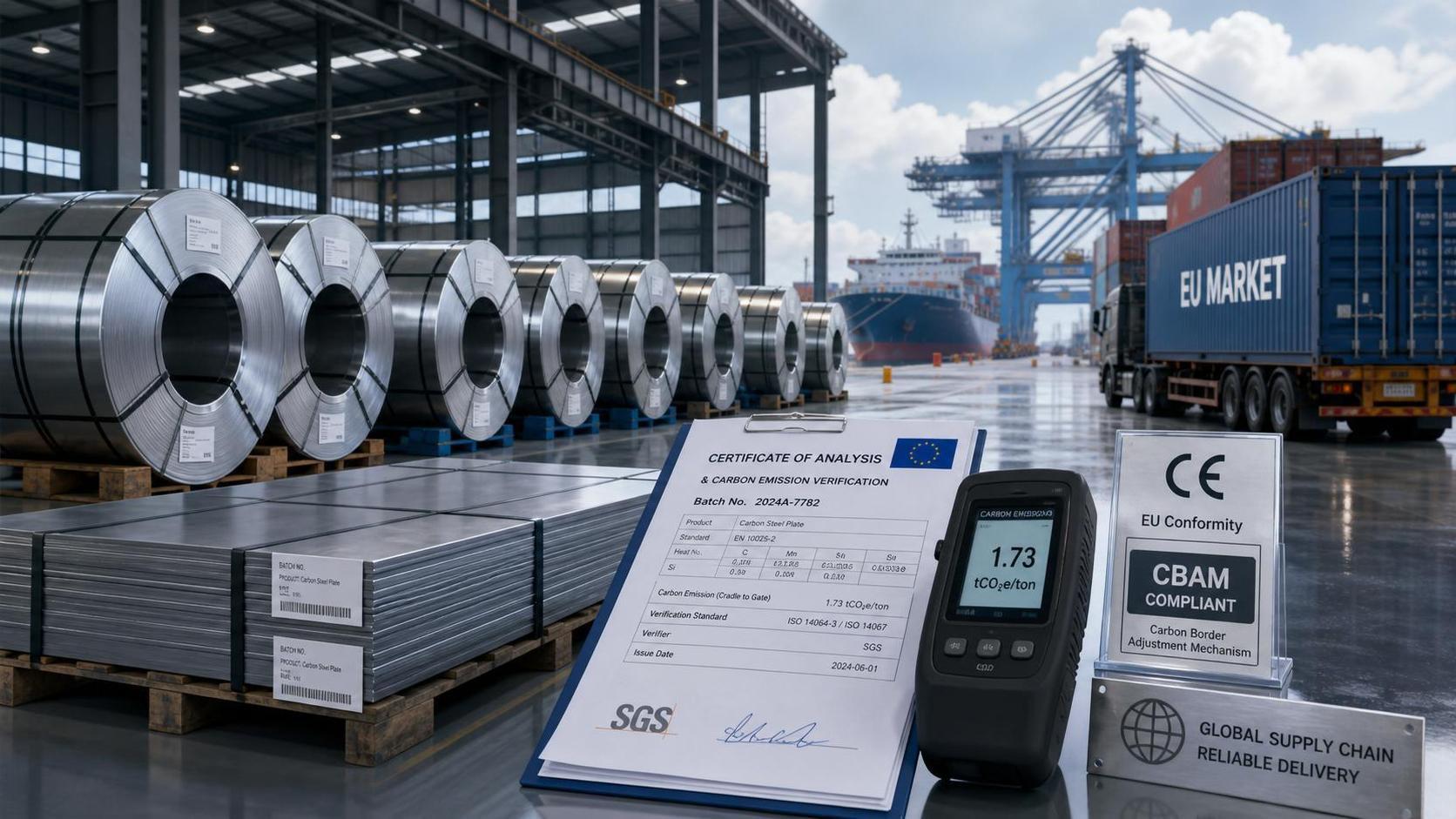 EU CBAM Update Sets Carbon Data Rule for Steel Alloys