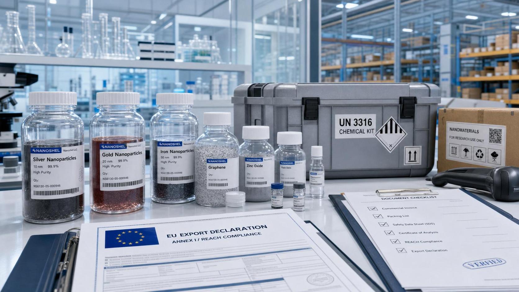 EU REACH Rule Takes Effect for Nano Lab Reagents