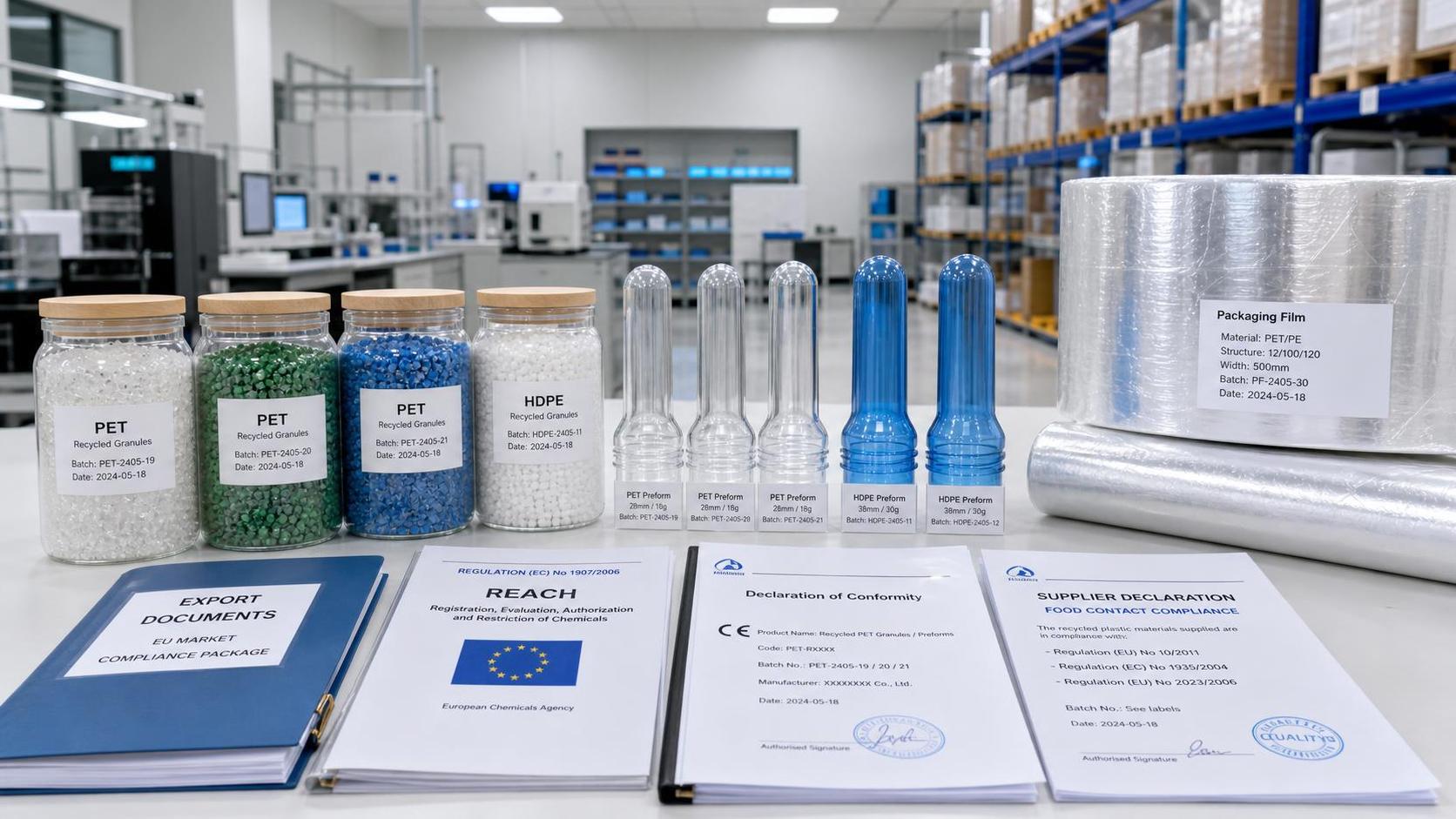 EU REACH Rule Takes Effect July 22 for Recycled Plastics