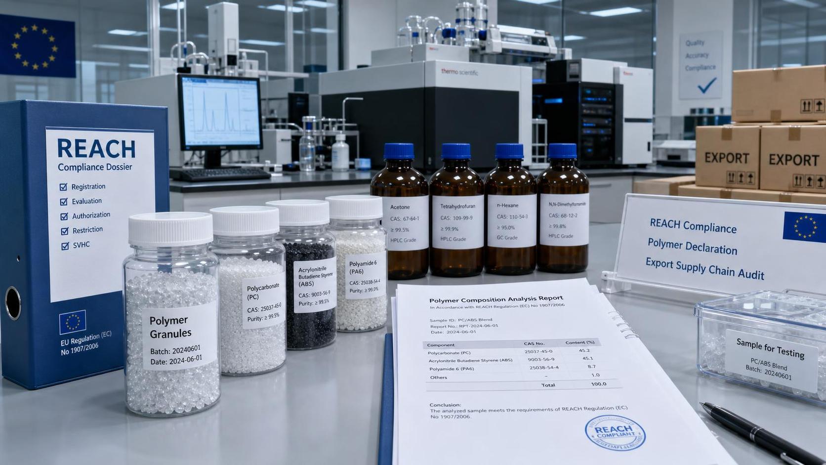 EU REACH Rule Takes Effect for Polymer Composition Filings