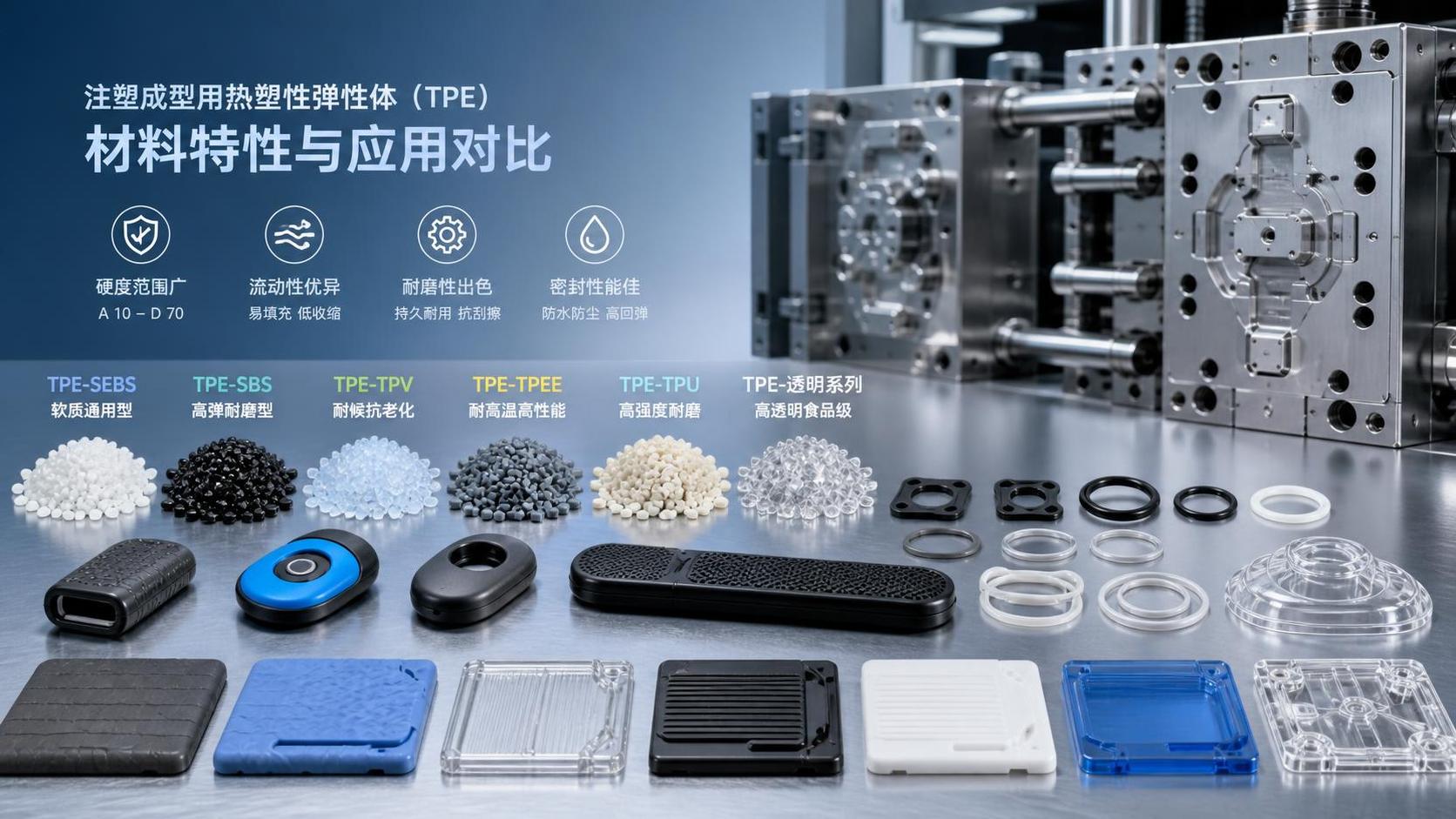 How to Compare Thermoplastic Elastomers for Injection Molding
