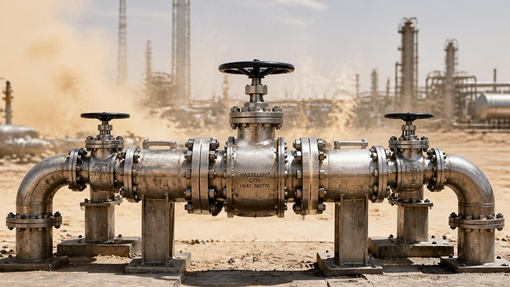 How industrial alloys affect equipment life in the Middle East