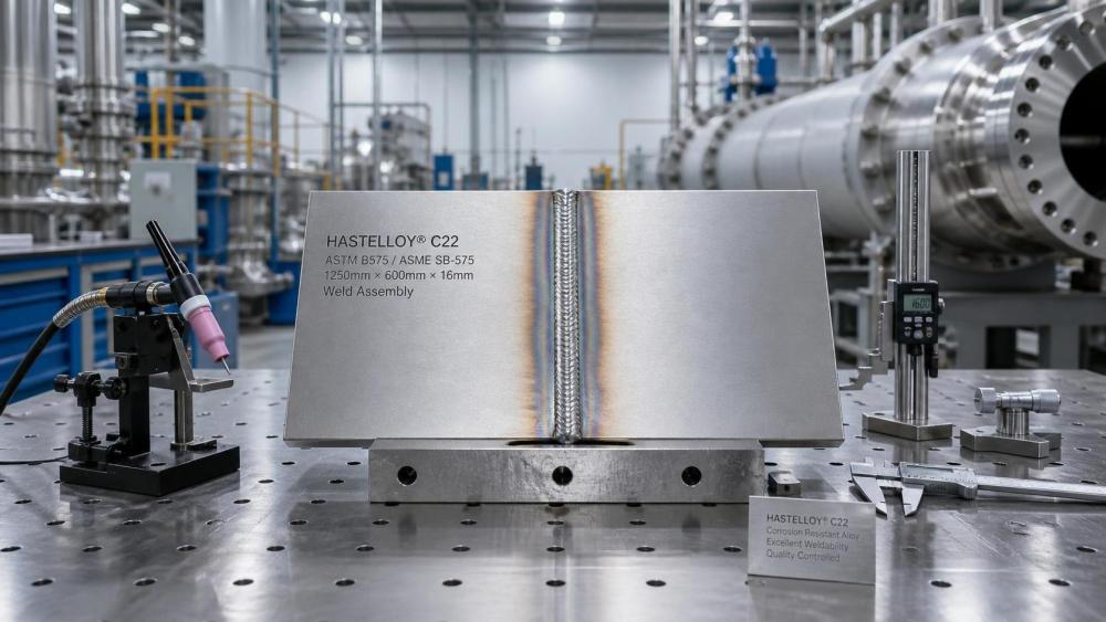 When Hastelloy C22 Sheet Is Chosen for Corrosive Service: Weldability Checks That Matter