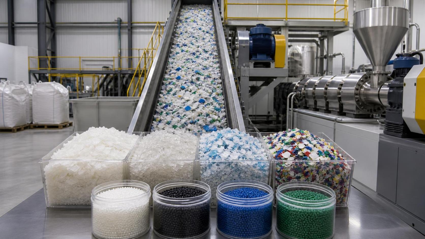 Can Different Plastic Grades Be Mixed in the Recycling Process?