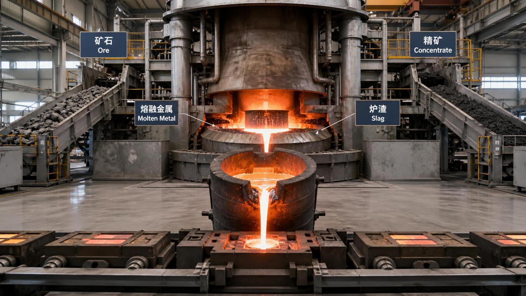 What Are the Key Differences Between Smelting and Casting?