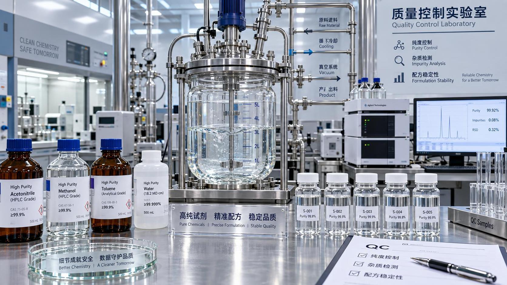 How purity grades affect specialty chemical performance in formulations